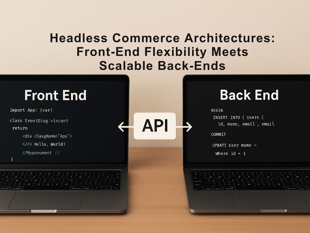 Front-end and back-end linked via API for e commerce website development in Kochi