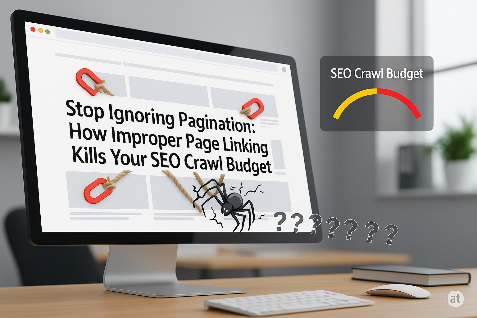 Website with broken links and a low crawl budget, showing the need for quality SEO services in Kochi.