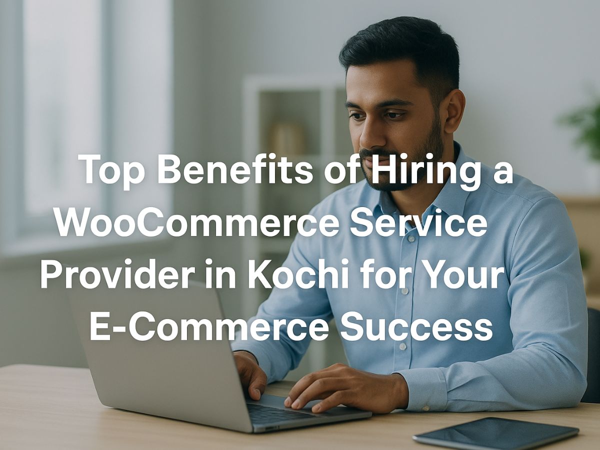 Professional WooCommerce service provider in Kochi helping businesses achieve e-commerce success