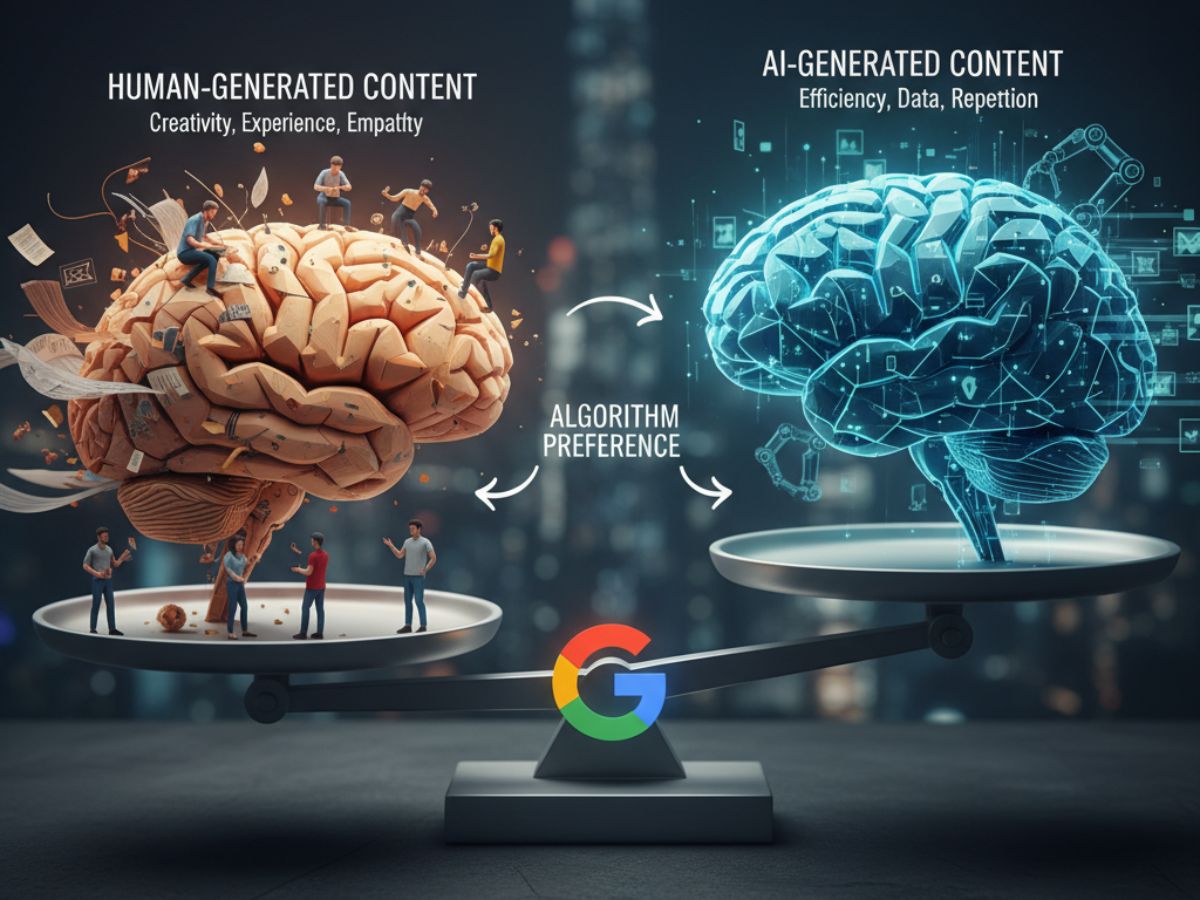 Google's algorithm is evolving, preferring content that demonstrates human expertise alongside AI insights. Stay ahead with top-tier SEO services in Kochi
