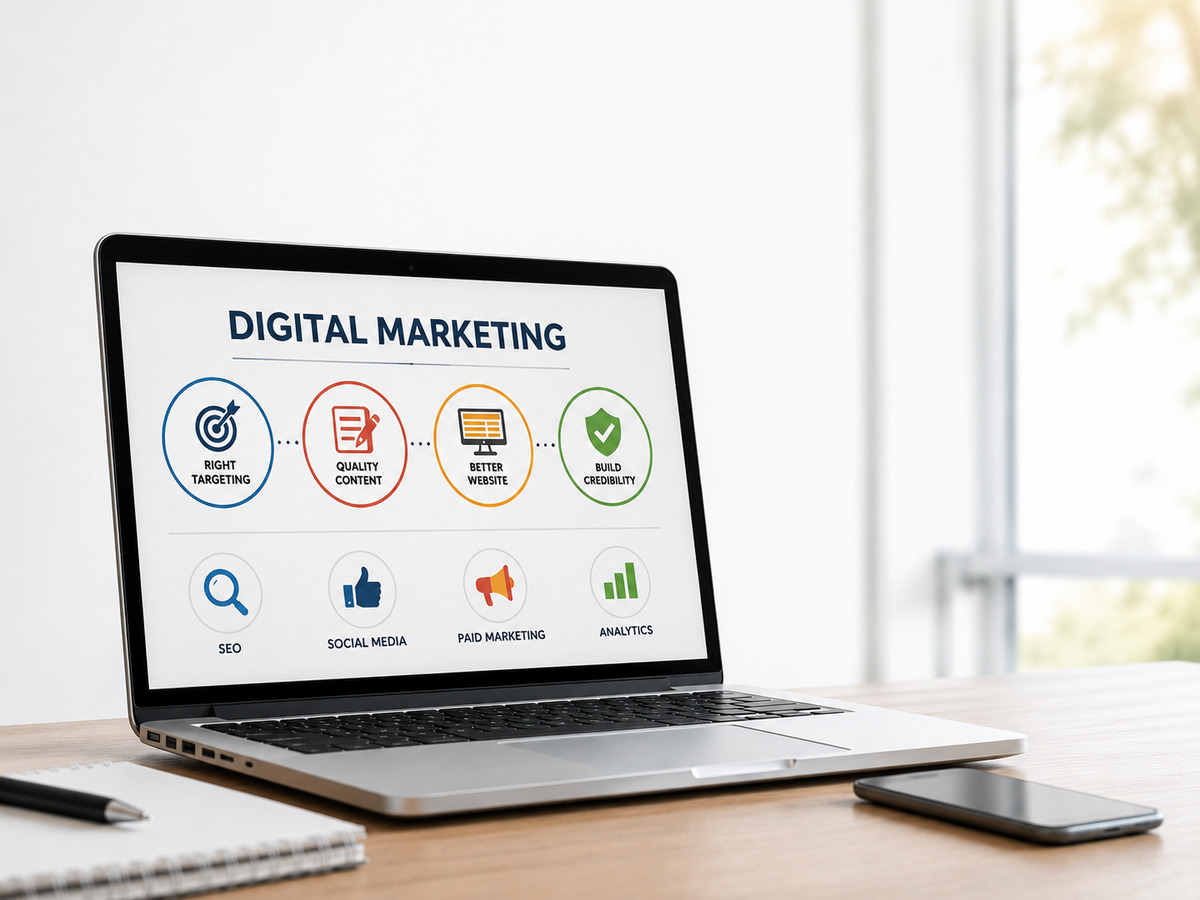 Best digital marketing company in Kerala using SEO, social media, paid marketing and analytics